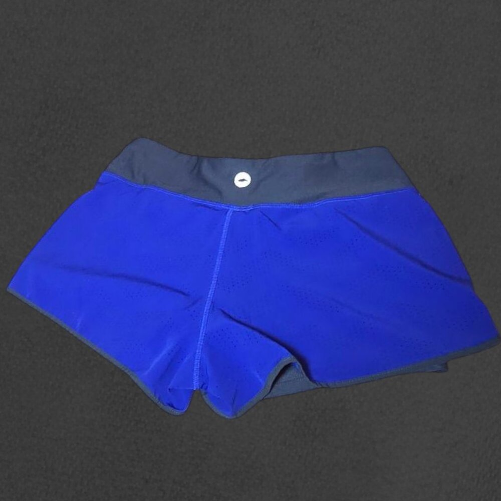 Blue & Gray AVIA Running Athletic Shorts sz S - Picture 4 of 5